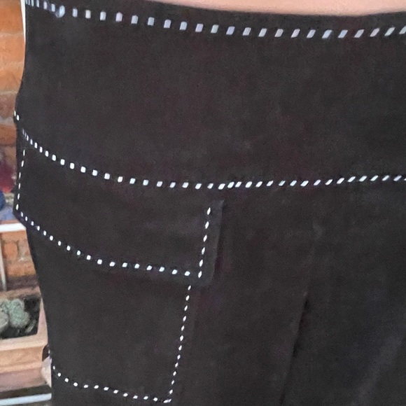 Lennie NY~ Black Velvet Size 10 Skirt - Picture 12 of 14